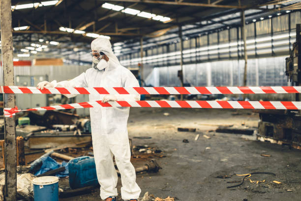 Professional Unattended Death Cleanup technician working in Ocala, FL